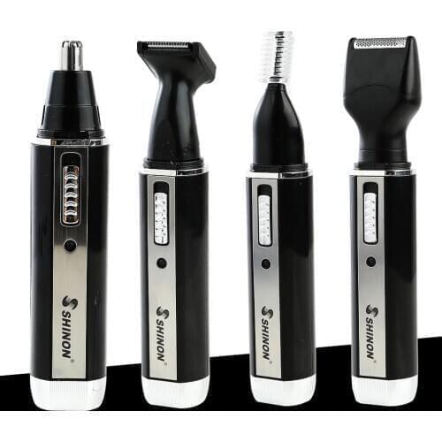 SH-2050 Multifunction 4 In 1 Personal Rechargeable Electric Men Ear Nose Trimmer Hair Clipper Shaver Beard Trimmer