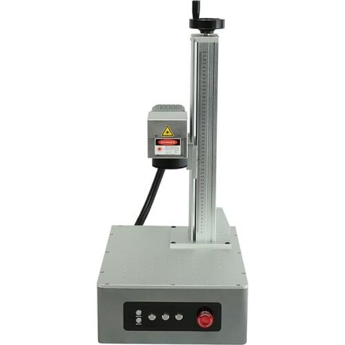 Faith 30w Fiber Laser Marking Machine With Rotary For Gold , Sliver , Brass, Aluminum,Stianless, Metal Engraving