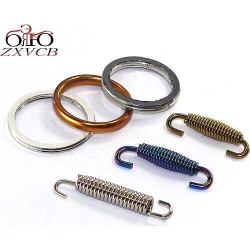 Exhaust motorcycle FOR HONDA GB500 GB 500 VF500F Interceptor CB 550 CB550 Super Sport CB550K cylindre exhaust gasket ring parts