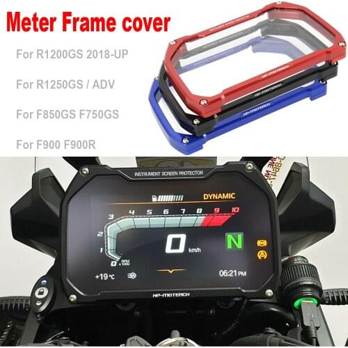 For BMW R1200GS R1250GS R1250GSA F850GS F750GS F900 F900R Motorcycle Meter Frame cover screen protector Cover Protection Parts