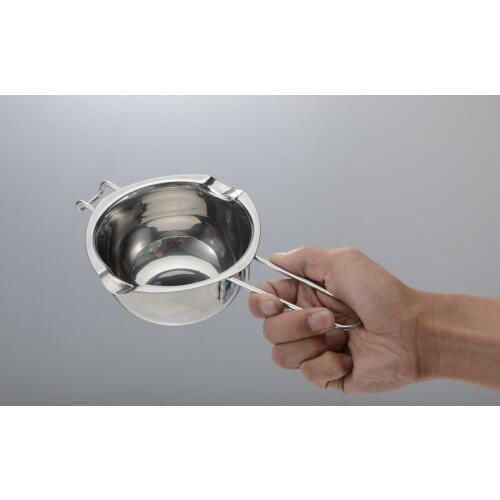 1PC Stainless Steel Double Boiler Universal Insert Fondant Caramel Chocolate Melt Bowl Butter Pot Cheese Pan Heating Baki PH 015