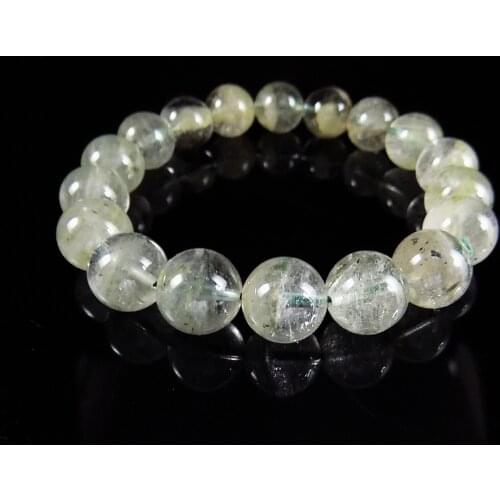 100% Natural Ghost Crystal Bracelet Fine Gemstone Spirit Crystal Chain Bracelet For Men And Women Gift 0006