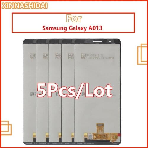 5PCS For Samsung Galaxy A013 A013F A013G A013M/DS SM-A013G LCD Display and Touch Screen Digitizer Assembly Replacement