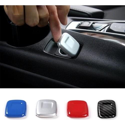 Car Styling ABS Cigar Lighter Decorative Trim Cover for Chevrolet Camaro 2017 Up Interior Accessories