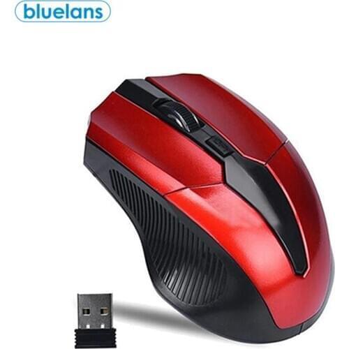 2.4GHz 4 Keys Wireless Optical Mouse Mice + USB Receiver for Laptop PC Tablet