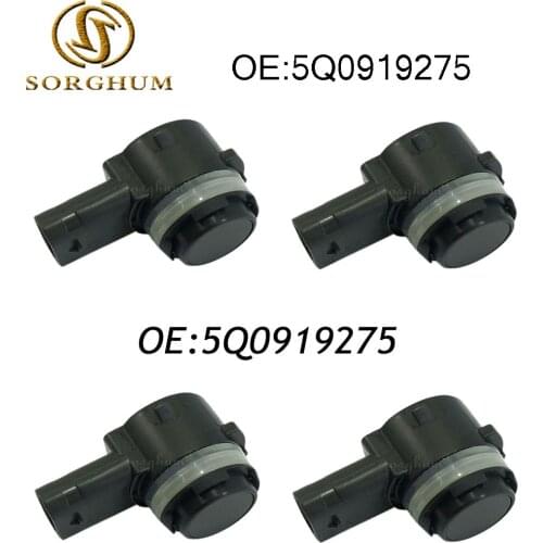4PCS PDC Parking Sensor For VW Golf Audi Q5 A3 8V Seat Leon Skoda Octavia 3 5Q0919275 5Q0 919 275