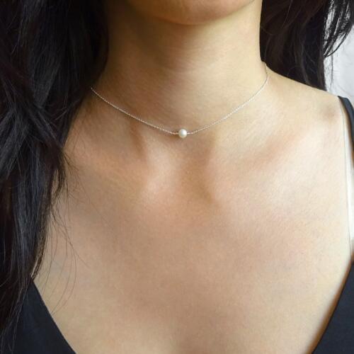 FLTMRH Hot Selling Style Fashion Cheap Super Sweet imitation Pearl Ball Droplets Pendants necklaces Jewelry Accessories For W