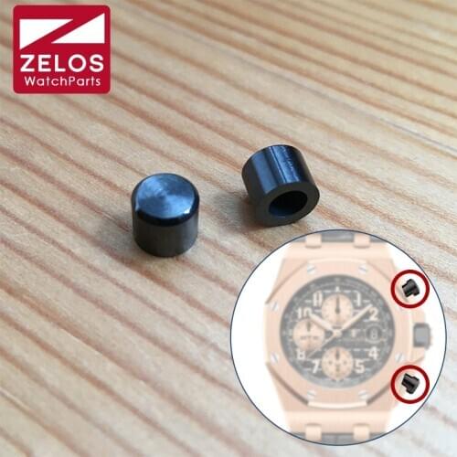 Ceramic pusher cover cap for AP ROO 42mm chronography 26470 automatic watch button