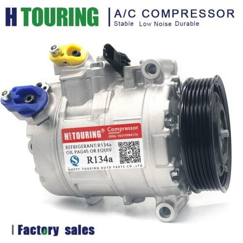 AC Compressor For BMW 1 3 SERIES E81 E87 E90 E91 E93 LCi N52 64526956716 64509180549 64526961621 64526956719 6452912261