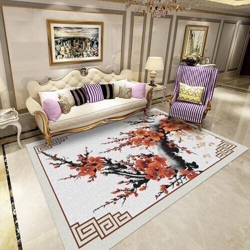 Hot selling high quality traditional Chinese carpet antiskid antifouling carpet living room bedroom living room carpet