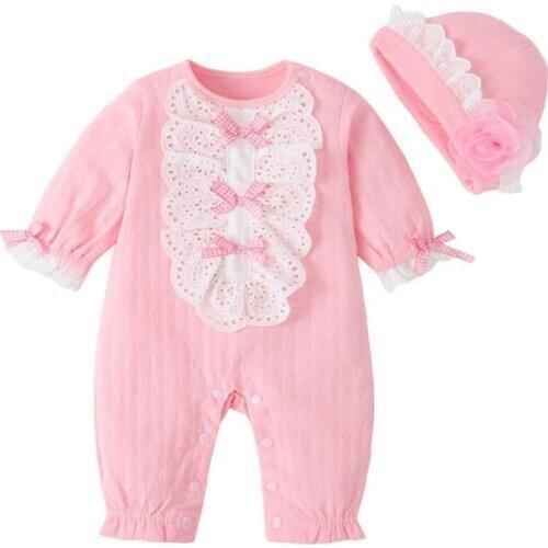 Baby girls' autumn clothes baby Kids spring and autumn Jumpsuit in South Korea