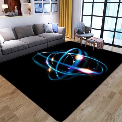 3D dreamlike pattern Carpets For Living Room Coffee Table Sofa Bedroom bedside Floor Mat Washable Large Anti-slip play area Rugs
