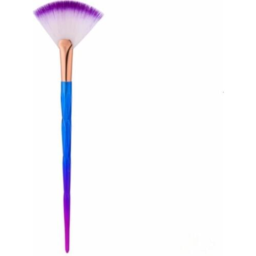 Professional Face Makeup Brushes Eyeshdow Brush Highlighter Contour Loose Powder Fan Brush Makeup Brush Cosmetic Tools