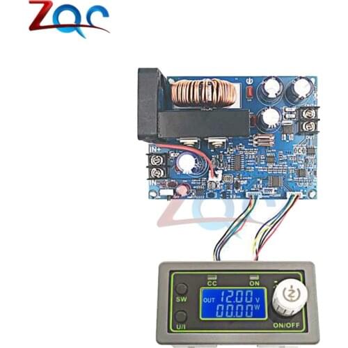 CNC Adjustable LCD Digital Step Down Buck Converter Power Supply Module Voltage Regulator DC 6 -55V to DC 0 -50V 20A/12A WZ5020L