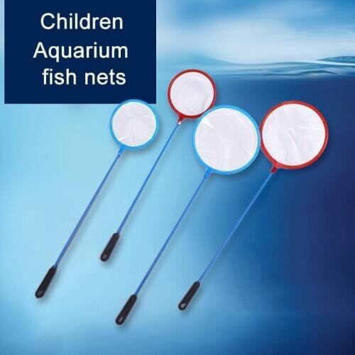 3Pcs/set Fish Net Artemia Filter Shrimp Mini Portable Fishing Fish Tank Aquarium Dense Mesh Small Pore Tool LXY9