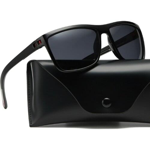 Brand Design Classic Polarized Sunglasses Men Driving Sun glasses Vintage Square Sunglass UV400 Shades Eyewear Oculos de sol