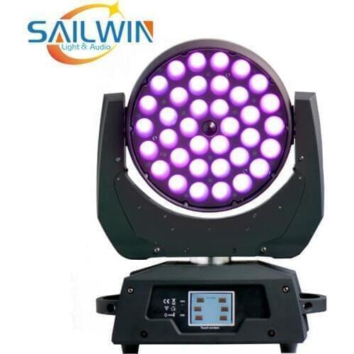 Cheap EU Stock 36*10W 4in1 RGBW LED Moving Head Wash Zoom Light DJ Moving Head Beam Wash Ligting For Party Event