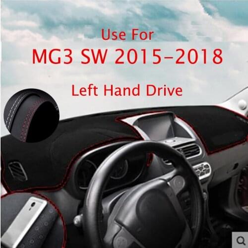 TAIJS Factory Protective Classic Casual Leather Car Dashboard Cover For MG3 SW 2015 2016 2017 2018 Left hand drive