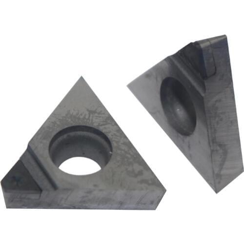 TCGT16T308 1PC PCD Diamond inserts aluminum carbide insert suitable for aluminum processing CNC Tools AL +TIN Alloy wood