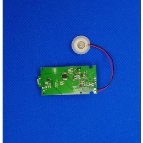 16mm Atomization Piece with PCB Driver USB Humidifier Parts Driver Circuit Mini Mist Generation Kit-113KHz 80cc/Hr 3V-5V
