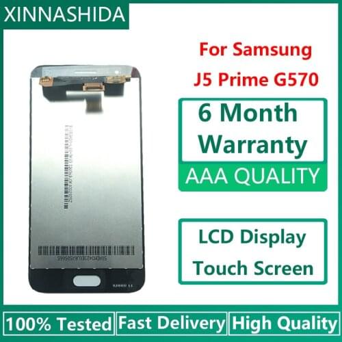 Super AMOLED LCD Display For Samsung Galaxy J5 Prime G570 G570F 100% Tested Working Touch Screen Digitizer Assembly