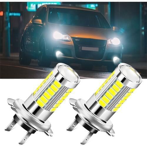 2 Pcs H7 6000K Car Headlights Lamp Bulbs for Opel Vauxhall Astra Corsa Vectra Signum Tigra