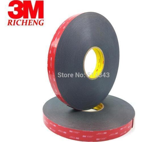 3M VHB 5925 Double Sided Adhesive Waterproof Acrylic Foam Tape 15MM*33M 1ROLL/LOt
