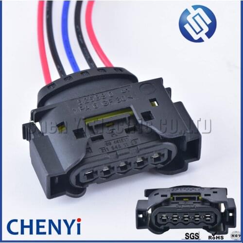 5 Pin Auto waterproof connector Electronic Turbocharger Actuator Repair Plug Adapter Air Flow Meter Wiring Plug for BMW Ford