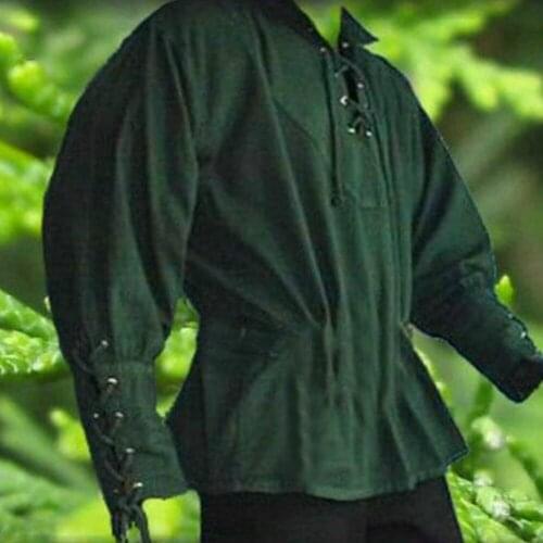 BLESSUME Men's Long Shirts