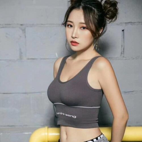 Seamless Bra With Pad Women Brassiere Underwear chest sleep yoga sports bra vest Big Size Top Nylon Bralette