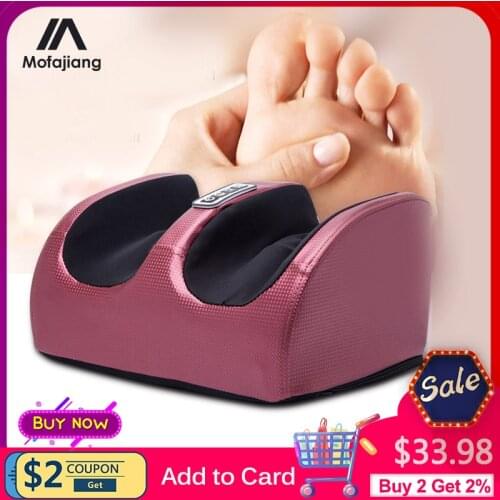 Electric Heating Foot Body Massager Relaxation Kneading Roller Vibrator Machine Reflexology Calf Leg Pain Relief Relax