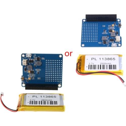 F19E UPS HAT Board Module 2500mAh Lithium Battery For Raspberry Pi 3 Model B/Pi 2B/B+/A