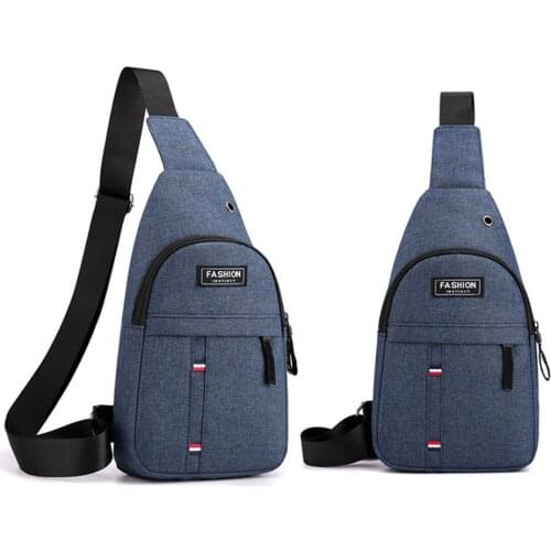 Mens Fashion Crossbody Motorcycle Chest Bag Theftproof Bags Men Shoulder Bag Chest Waist Pack Sports Leisure Bag Large Capacity