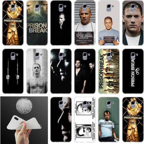 Soft silicone Phone case Cover Prison break FOR Coque Samsung Galaxy J6 J4 J8 J7 2018 Plus J3 J5 J7 Prime Pro 2017 2016 Casse