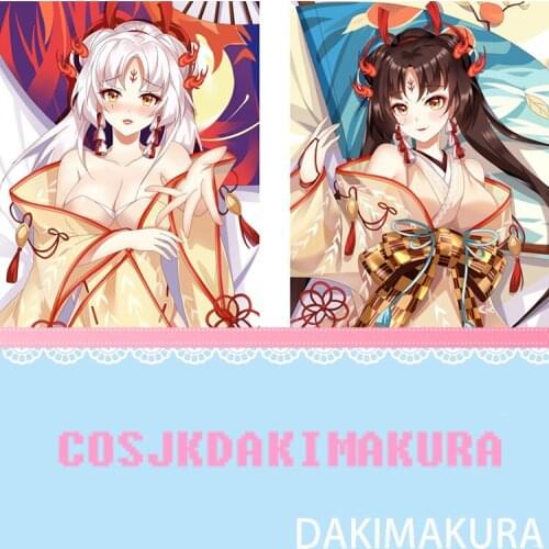 Onmyoji Demon knife girl Game Anime Dakimakura Body Hugging Pillow Cover Cushion Otaku Pillow Case Kawaii Cosplay Decorative