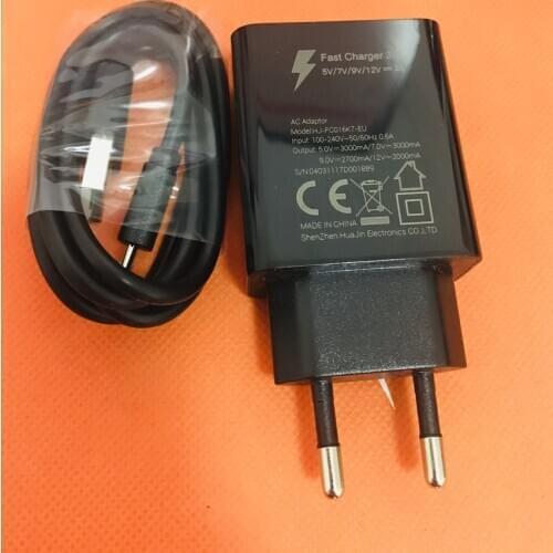 Original USB Charger Plug + Cable for DOOGEE BL7000 MTK6750T Octa-Core 5.5'' FHD Free Shipping