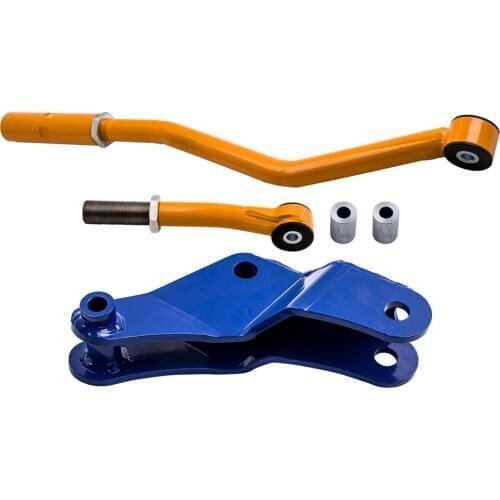 Front Adjustable Panhard Bars Rod Track Bar 0"-3" Lift For Dodge Ram 3500 4x4 2003-2012 w/Bracket