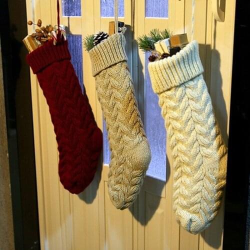 Gift Bag Hanging Party Tree For Decor Santa Stocking Sock Gift Candy Lovely Gift Bag For Children Fireplace Tree