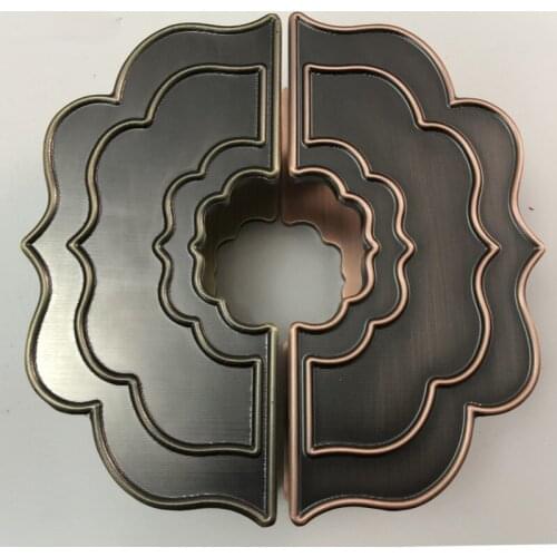 Semi-circular door handle Chinese antique glass door handle carved floor Airbus door armrest