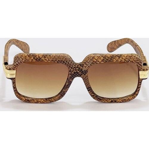 New Leather Sunglasses Womens Luxury Brand Design Sun Glasses Female Driving Outdoor Eyewear Oculos De Sol