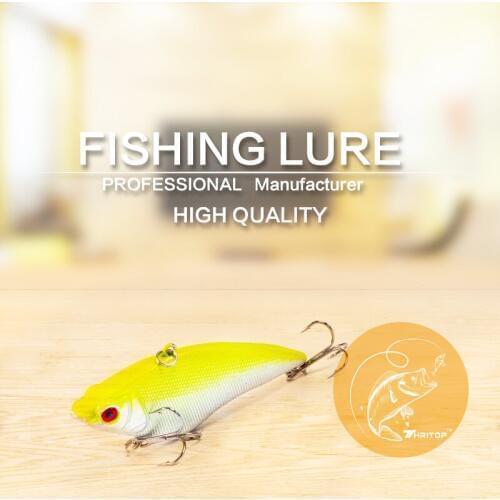 Thritop New Artificial Fishing Hard Bait Sharp Hook 7.3cm 16g 5Various Colors TP028 Professional VIB Bait Fishing Lure