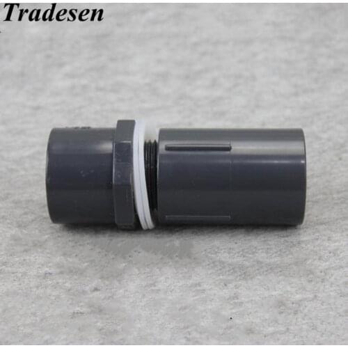 1pc PVC Inner Diameter20/25/32/40/50mm connector UPVC Pipe Fittings Wate supply Adapter Fish Tank Pipe Drainage Connector