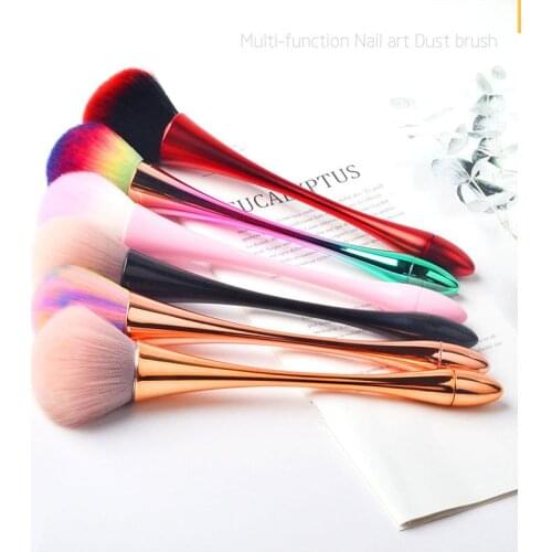 1 pc New long handle Foundation brush Powder Makeup Brushes Plump Round Brush Makeup face blender