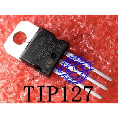 1Pieces new Original TIP127 T1P127 5A60-100V 65W TO-220 In stock real picture