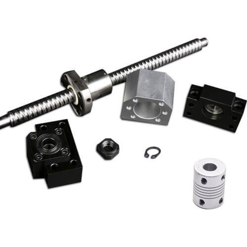 3pcs RM1605-450/850/1150mm+3pcs BK/BF12 end bearings+3pcs nut housing+3pcs 6.35*10 coupler cnc router