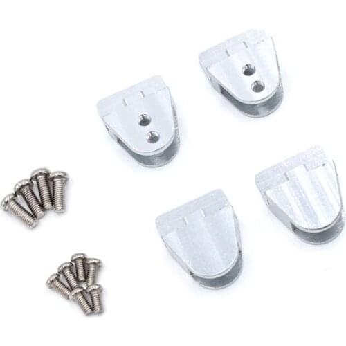 4Pcs Upgrade Spare Parts Metal Lifting Lug RC Car for 1/16 WPL B14 B24 B16 Truck with Screw Set Accessories