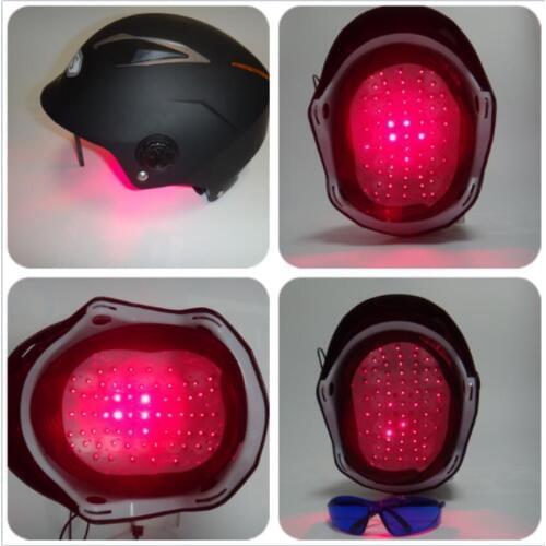 68 DIODES light therapy LLL hair loss productswith glasses +timer