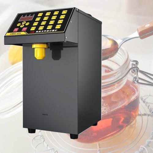 Lewiao Bubble tea Sugar Dispenser 6.5L Fructose Quantitative machine Automatic Fructose machine Syrup dispenser