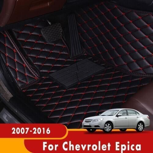 Car Floor Mats Rugs For Chevrolet Epica 2016 2015 2014 2013 2012 2011 2010 2009 2008 2007 Leather Custom Auto Carpet Automobile