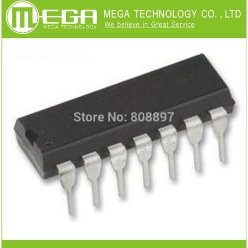 Free Shipping 10pcs CD4066 CD4066BE 4000 CMOS Quadruple Bilateral Switch NSC/TI/MOT DIP-14